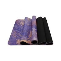 Tapis de yoga TOPTONS Premium Gym Fitness, impression numérique personnalisée, couleur personnalisée, antidérapant, écologique, en PU recyclé, en caoutchouc naturel