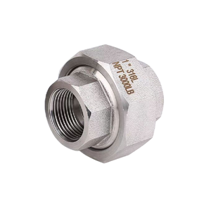 Xuất xứ nhà máy áp lực cao 1/8 "-4" MSS SP-83 giả mạo phụ kiện đường ống SS 304 316 <span class=keywords><strong>304L</strong></span> 316L Công Đoàn chủ đề nội Bộ Công Đoàn doanh - Product Image 4