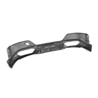 Difusor Trasero de Fibra de Carbono G70 Estilo 760 para BMW Serie 7 G70 2023+, Difusor de Parachoques Trasero con Tubos de Escape