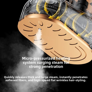 Máy ủi di động máy ủi hơi nước cầm tay phẳng và treo ủi 2 trong 1 Máy ép nhiệt quần áo máy Ủi hơi nước gia đình - Product Image 6