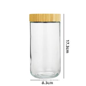 Vente flash <span class=keywords><strong>NEWRAY</strong></span> NRTRG-1 Pot de rangement en verre avec couvercle pour le sucre, utilisation domestique, cuisine, récipient alimentaire - Product Image 6