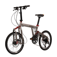 BIKE001 Vélo pliable Birdy pour adultes, vélo pliant neuf de 20 pouces, logo personnalisé, 15 13, vélo pliant en alliage d'aluminium 1.2