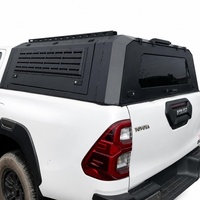 Couverture de benne de camionnette Toyota NP300 en alliage d'aluminium étanche et verrouillable électriquement, assemblage monobloc