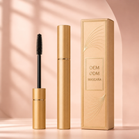 Mascara noir volumateur de haute qualité pour les yeux, nouveau, végétalien, waterproof, tubes personnalisables avec logo privé pour maquillage facial