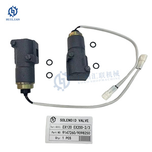 EX120 EX200-2 EX200-3 bagger Hochgeschwindigkeits-24V-Magnetventil Hydraulik pumpe Haupt pumpen ventil - Product Image 2