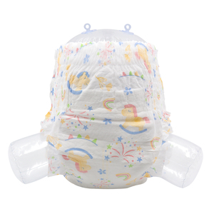 Pannolini biologici per bambini pantaloni invisibili Design a luce di piume 12 ore traspirante Backsheet 3D prevenzione perdite bambini - Product Image 5