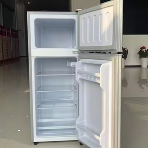 Refrigerador Miniatura Z de 128L Pequeño para Congelación y Refrigeración con Puertas Dobles Adecuado para Uso Doméstico y Dormitorios - Product Image 2