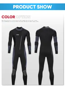 5 Mm uomo in Neoprene calcareo vestiti con cappuccio tuta Ja Met Muta nuoto Chausson De Plonge Premium Muta