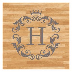 Free Design Modern Wedding Floor Decals Waterproof Vinyl Letters Initials Date Dance Floor Name Stickers Wedding Decor - Product Image 4