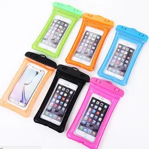 Waterproof Phone Pouch/Case Floating Waterproof Cell Phone Pouch Universal PVC Clear Water Proof Dry Beach Bag For Phone