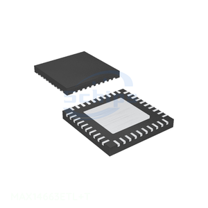 Price List For Electronic Components Power Management (PMIC) <b>CHARGER</b> + <b>CABLE</b> DETECTOR + LOAD 40 WFQFN Exposed Pad MAX14663ETL+T - Product Image 1