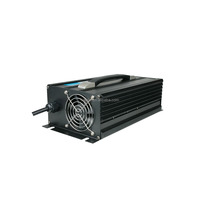 Chargeur de batterie au lithium PFC 36V/25A 42V/25A 43.8V/25A 44.1V/25A Lifepo4 Entrée AC 110V/220V 1200W pour outils électriques et aluminium de golf