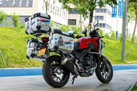 Ensemble de sacoches latérales pour moto en aluminium 55L+ 35L - pour B-M-W R1250GS Adventure R1200GS, sacoches latérales robustes, coffre de toit, bagages étanches