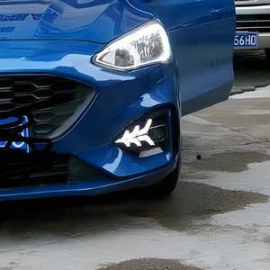 Pour <span class=keywords><strong>Ford</strong></span> Focus 2018-2020, mise à niveau du <span class=keywords><strong>pare</strong></span>-chocs <span class=keywords><strong>avant</strong></span>, ensemble de feux de jour à LED, plug and play, outil 100W, nouveaux accessoires de voiture - Product Image 6