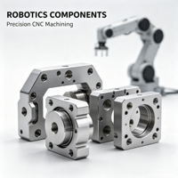 Composants de base de machine de précision en acier inoxydable et aluminium usinés sur mesure par CNC pour équipements d'automatisation et machines industrielles