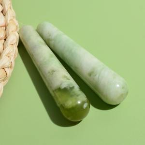 Tongkat akupuntur batu giok alami untuk wajah tubuh & alat kecantikan pena Pijat Refleksi Kaki & wajah tubuh - Product Image 4