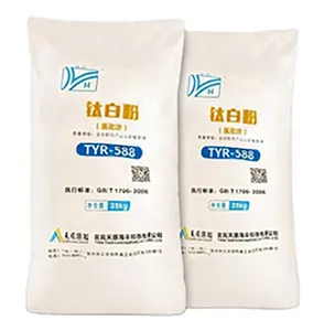 Multi-purpose Tianyuan TYR-588 Chloride Titanium Dioxide White tio2 Powder