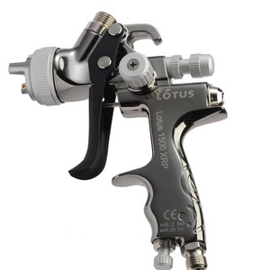 Pistola a Spruzzo Non Motorizzata WALTHER Lotus Tedesca per Primer, Ugello Top-Hat 17 mm, Grande Apertura per Applicazione Vernice Auto e Mobili - Product Image 1
