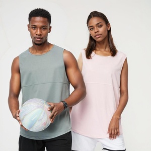US Stock Mens Sleeveless 90Polyester 10Spandex Slim Fit Quick Drying Singlet Compressions High Elasticity - Product Image 1