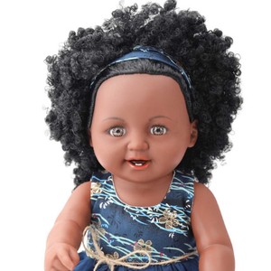 Poupée Reborn Africaine Noire en Vinyle de Haute Qualité 19 pouces, Motif Tie-Dye, Mignonne et Apaisante, Jouet de Collection pour Enfants, Commerce International - Product Image 5