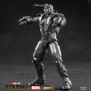 Zd Toys <span class=keywords><strong>Iron</strong></span> <span class=keywords><strong>Man</strong></span> Originale Genuino <span class=keywords><strong>Marvel</strong></span> Edizione 10° Anniversario - War Machine MK1 Non Luminoso 1/10 Action Figure con Articolazioni Mobili - Product Image 3