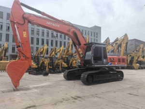 Excavatrice sur chenilles Hitachi ZX350 d'occasion d'origine japonaise, 35 tonnes, grande machine de terrassement fiable, moteur Isuzu, prête pour l'expédition mondiale - Product Image 6