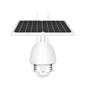 กล้องเฝ้าระวังพลังงานแสงอาทิตย์ 4G 1080P ไร้สายอินเตอร์เน็ตไร้สายกล้องรักษาความปลอดภัยกลางแจ้งแบบพาโนรามา HD พร้อมการตรวจจับความเคลื่อนไหว PIR - Product Image 3