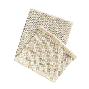 Japanese Style Cotton Bath Towel 21x100cm Breathable Soft For Washing Bathing Back Scrubbing Beige Polyester Cotton <b>Blend</b> - Product Image 4