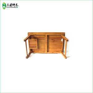 Escritorio plegable y extensible de bambú para portátil, escritorio de estudio, soporte para portátil, escritorio de regazo para personas perezosas - Product Image 3