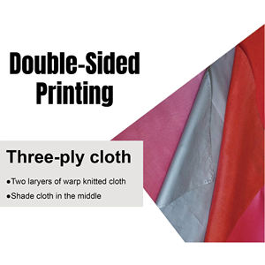 Ensemble de bannières publicitaires personnalisées à double face, drapeau à plumes incliné, poteaux, pic, polyester, impression numérique, aluminium, événements de marche/course - Product Image 6