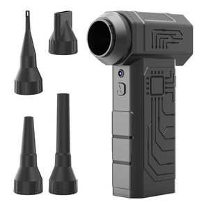 Ventilatore Turbo Portatile Brushless 90000 RPM, Potente Soffiatore d'Aria con Motore da 40W, Luce LED, Forza del Vento 350g per Pulizia Auto, Casa, Ufficio, Palestra - Product Image 1