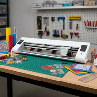 Cuchilla plegada y cuchilla de corte Plotter de corte de 720mm con cámara Auto Contorno Plotter de corte pequeño Decort para regalo DIY