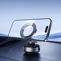 Support de téléphone magnétique rotatif à 360 degrés, extensible, mains libres, ABS, pour bureau, voiture, salle de sport, miroir, douche, montage mobile