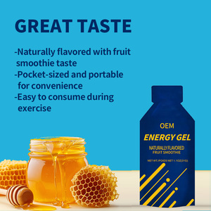 Gel énergétique aux fruits OEM - Source naturelle de glucides pour les sports d'<span class=keywords><strong>endurance</strong></span>, 1,1 oz (31 g), étiquette personnalisée disponible - Product Image 4