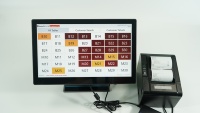 Imprimante de facturation de restaurant au détail Windows 11 Touch Pos Caissier Machine POS Terminal Caisse enregistreuse tout-en-un Systèmes POS