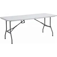 Plastic Tables Hot Sales Furniture Outdoor Garden Dining Room 6ft Portable Rectangle Folding Plastic Tables For Events