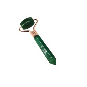 Dark Green Aventurine Single Head Gua Sha High Quality Face <b>Massager</b> - Product Image 2