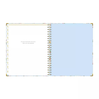 Cuaderno de Lujo Personalizado de Alta Calidad con Logotipo en Lámina Dorada, Encuadernación Espiral A5, Agenda Diaria, Papel Ecológico, Impresión Digital CMYK 80