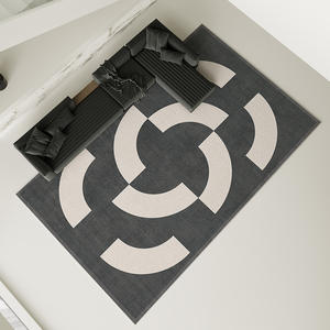 Tapis et carpettes abstraits, style dessin animé, fabrication mécanique, grande taille, tapis de lit pour salon et chambre à coucher - Product Image 2