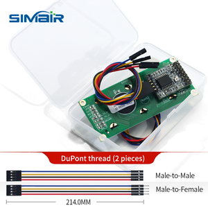 SIMAIR ooled символьный дисплей WEH001602C модуль с коробкой IIC - Product Image 6