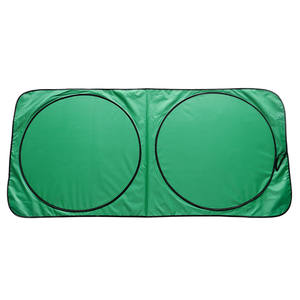 Pare-soleil de voiture 150 <span class=keywords><strong>x</strong></span> 70 cm, pare-soleil de fenêtre avant de voiture, protection UV, réflecteur, style automobile, pare-brise de haute qualité - Product Image 5