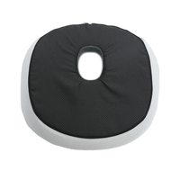 Coussin de siège ergonomique breveté en mousse à mémoire de forme extra-dense, antidérapant, lavable et personnalisable, avec soutien lombaire multi-zones ferme