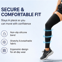 Produits Tendances 2026 Nouveautés Manchon de Compression Froide en Gel Personnalisé pour Jambe Entière avec Enveloppe de Glace à 360° °   Couverture