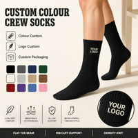 Chaussettes de sport en coton Juncai pour hommes, avec soutien de la voûte plantaire, design de course, logo imprimé, personnalisables