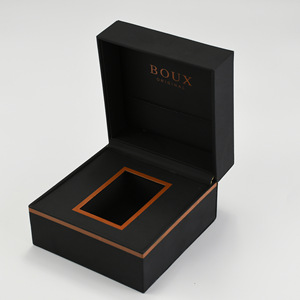 Boux Original <b>Watch</b> Box Rectangle 13.5x13.5x8.5cm Integrated Display Gift Storage <b>Case</b> - Product Image 5