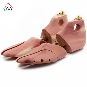 LM022 Pemasok Kayu Cedar Pohon Sepatu Aromatik Dapat Disesuaikan Premium