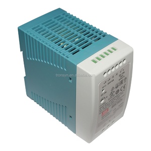 แหล่งจ่ายไฟแบบสวิตชิ่ง Meanwell รุ่น MDR-100-24 สำหรับติดตั้งบนราง DIN แบบขาออกเดี่ยว แรงดัน 24V กำลังไฟ 75W 100W 120W สำหรับงานอุตสาหกรรม - Product Image 3