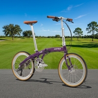 Vélo pliable en alliage d'aluminium de qualité supérieure 451, pneus de 20 pouces, 10 vitesses, cassette 11-34T, frein à disque hydraulique, pliable, portable