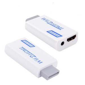 Full HD 1080P <span class=keywords><strong>Wii</strong></span> Để <span class=keywords><strong>HDMI</strong></span> Tương Thích Chuyển Đổi Adapter Wii2HDMI-compatible Chuyển Đổi 3.5Mm Âm Thanh Cho PC HDTV Màn Hình Hiển Thị - Product Image 1