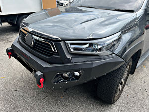 <span class=keywords><strong>Armando</strong></span> Hilux Revo de acero Barra de parachoques delantero de acero para Hilux revo rocco 2015-2021 parachoques del coche auto sistema - Product Image 4